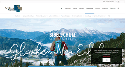 Desktop Screenshot of bibelschule.schlossklaus.at